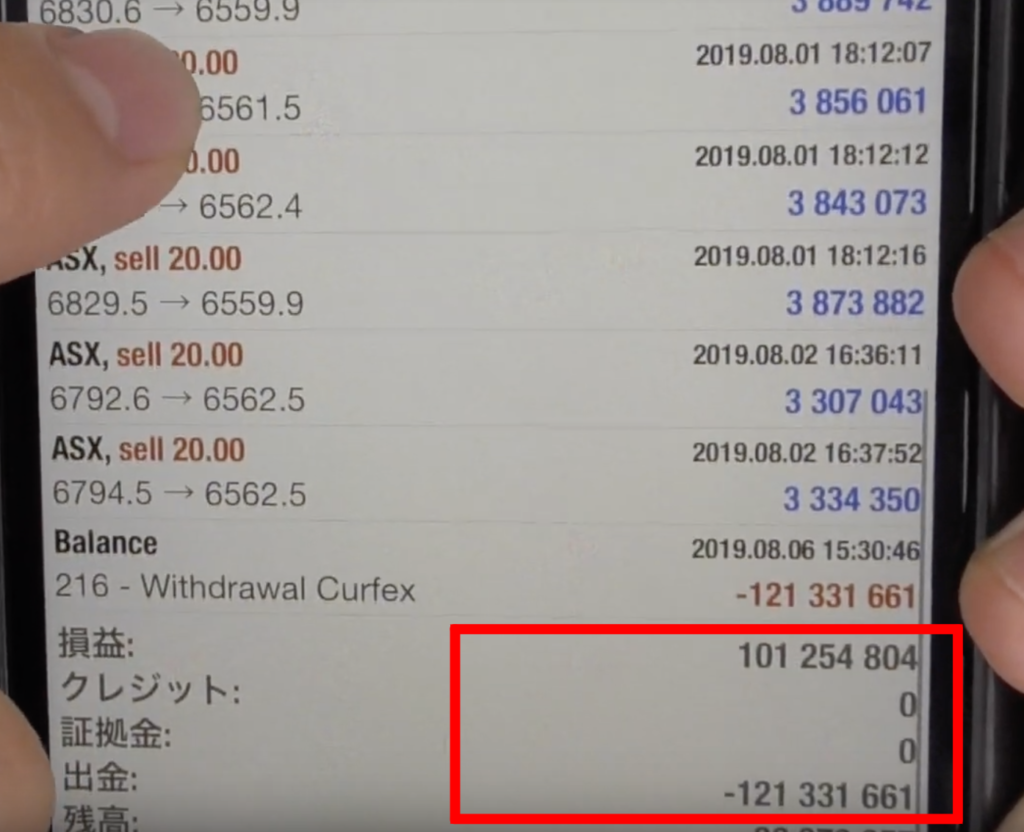 今年8月、アメリカ株ナスダックの反省も活かしてついにオーストラリア株で1億円利食い達成しました！