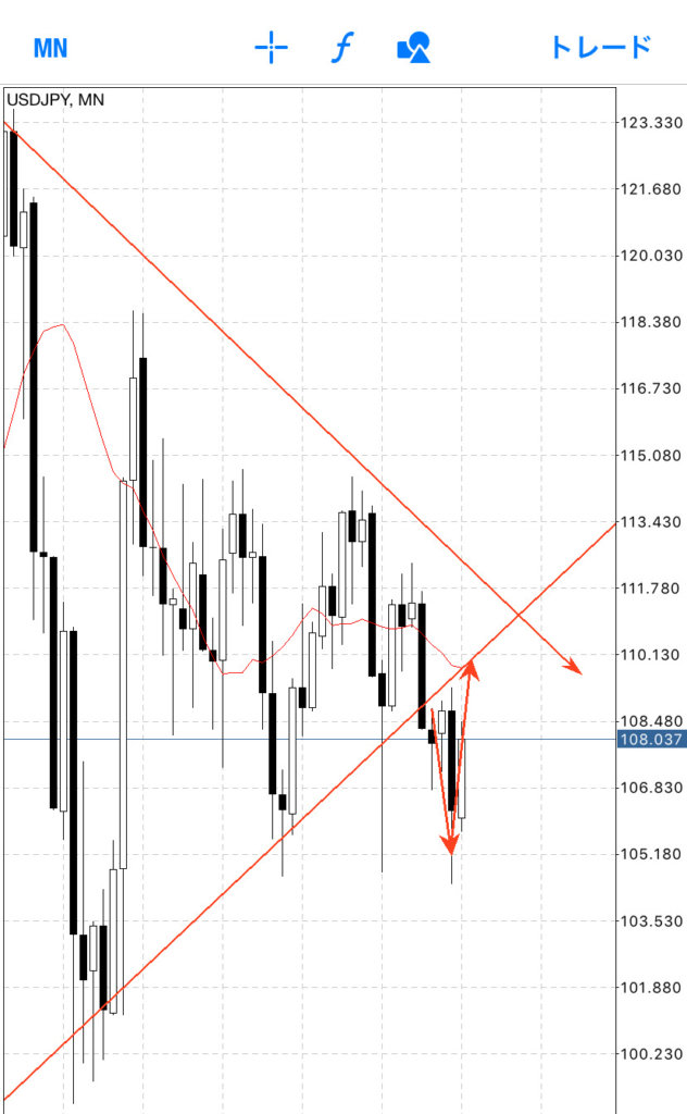 110円辺りまではドルが買われて上昇する可能性を見ています。