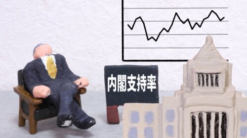 内閣支持率は16.4%と最低更新へ。