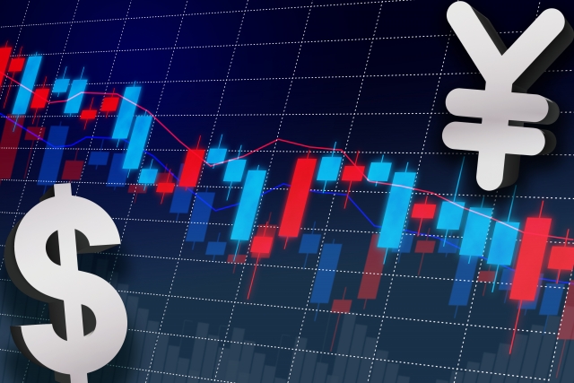 円安水準が157円台に。